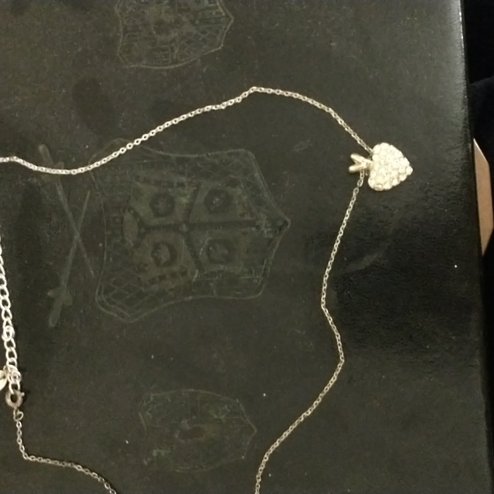 Diamond heart necklace